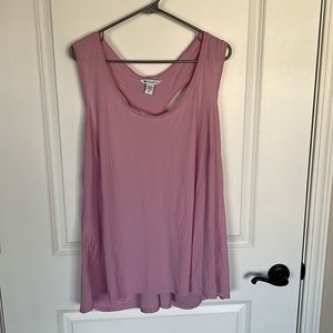 Athleta Light Purple/Pink Ultimate Scoop Tank.